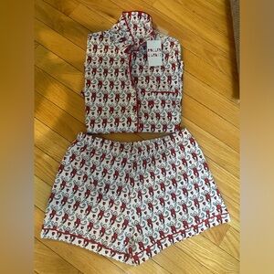 Lovely Monkey Polo Pajamas